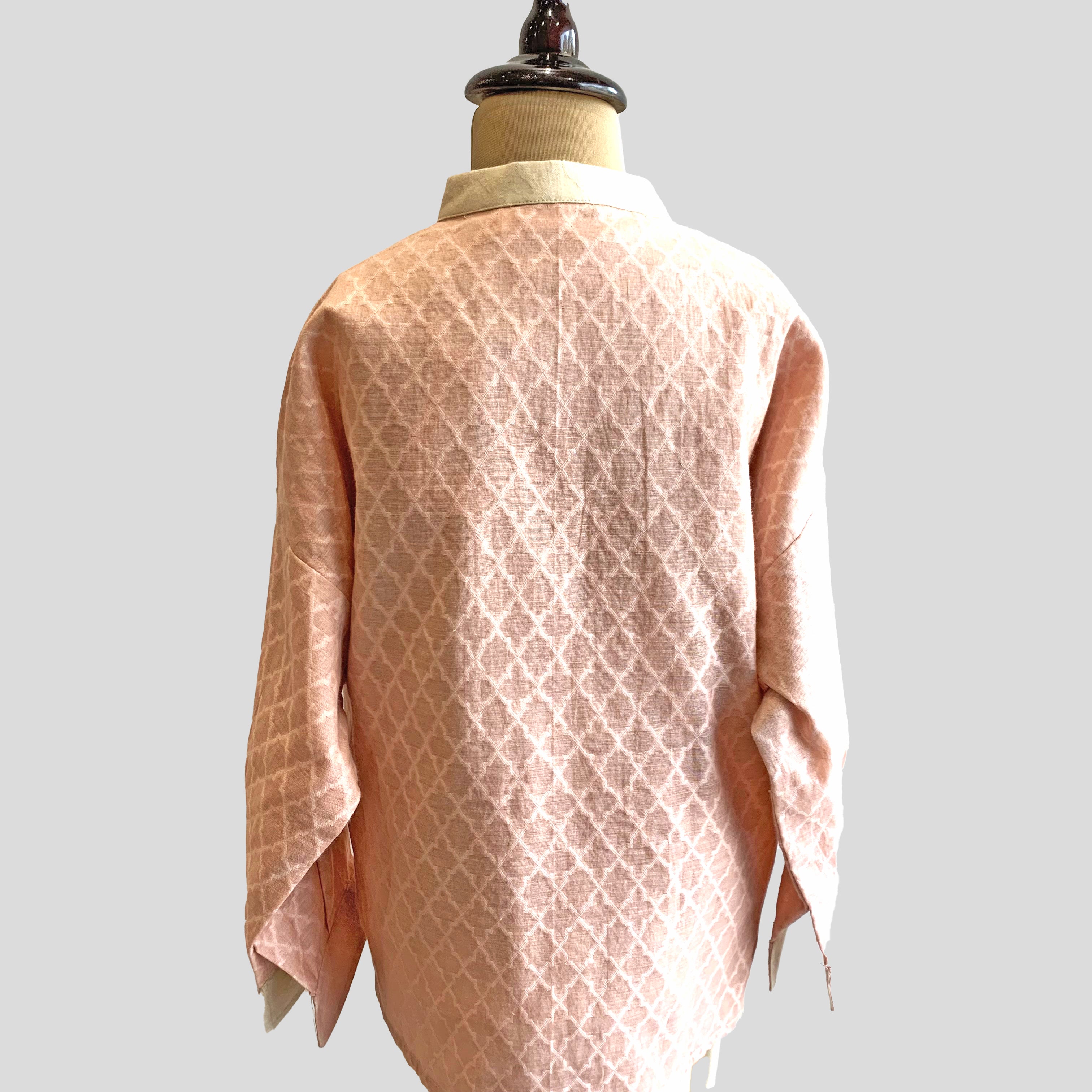 Boys Peach Kurta Set