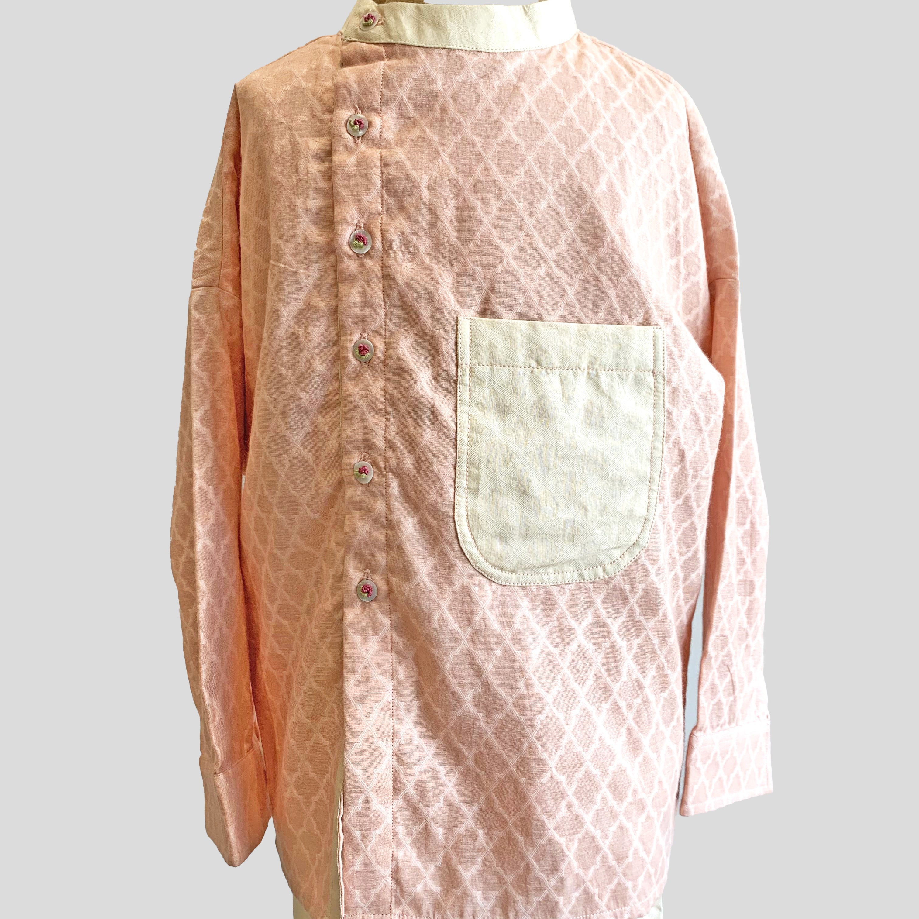 Boys Peach Kurta Set
