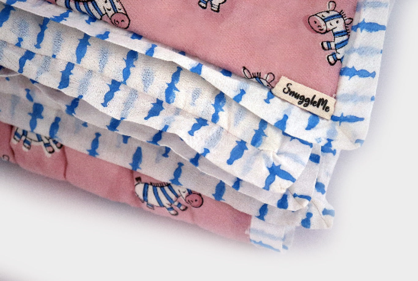 Plush Pink Horse Baby Blanket