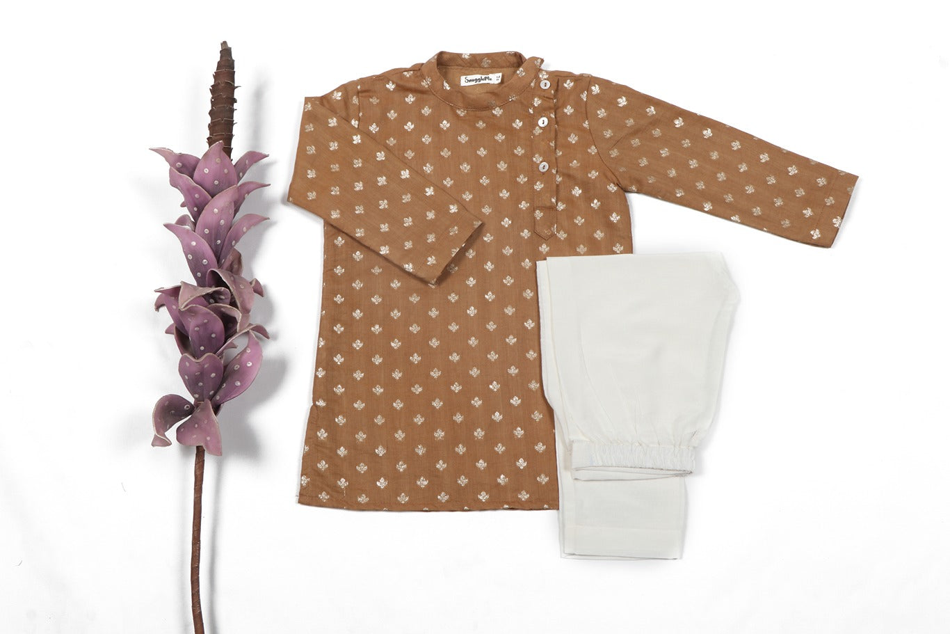 Biscotti Blooming Kurta Pyjama Set