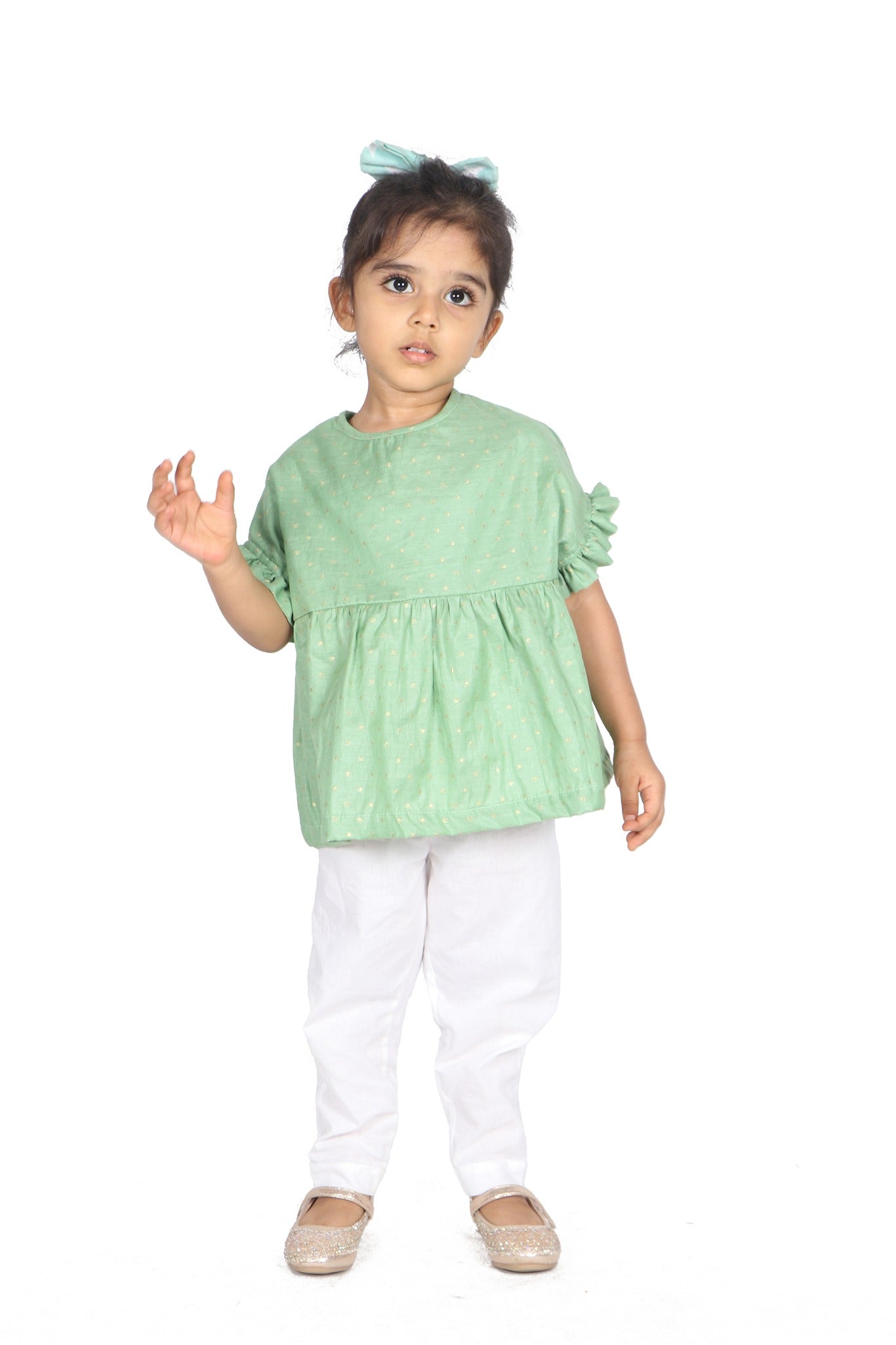 Pistachio Kurta with Comfy Trouser