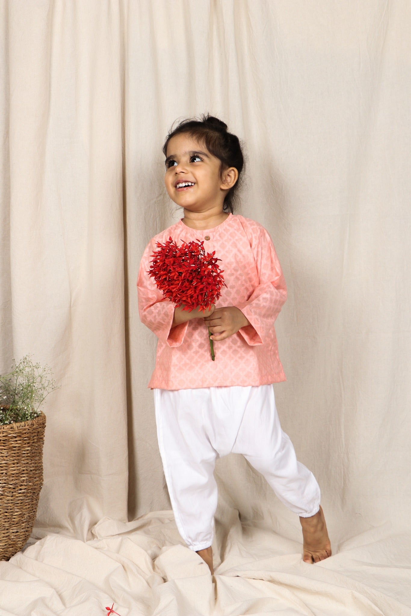 Roseate vivid Kurta with Pants