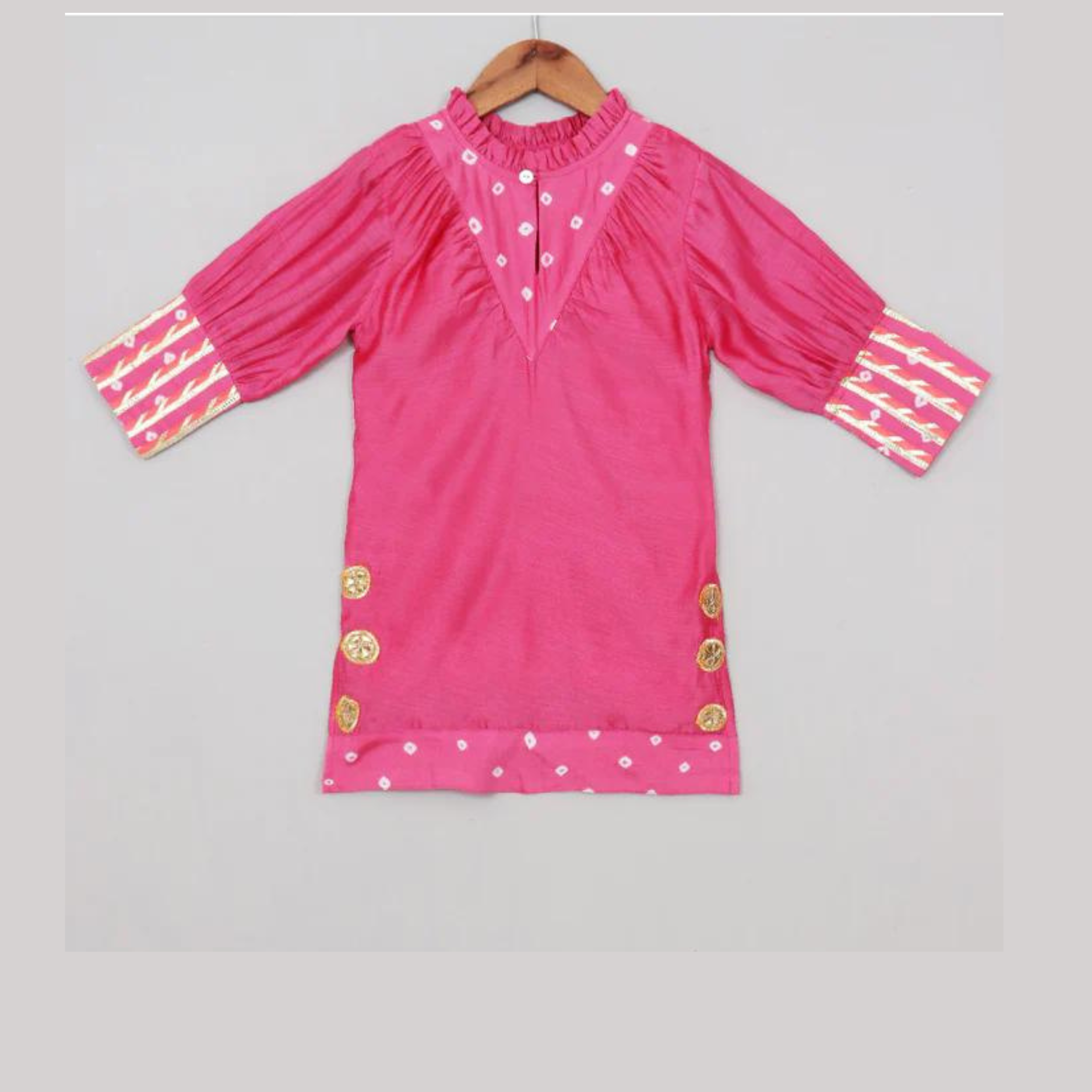 Paint me Pink Loose Fit Dress