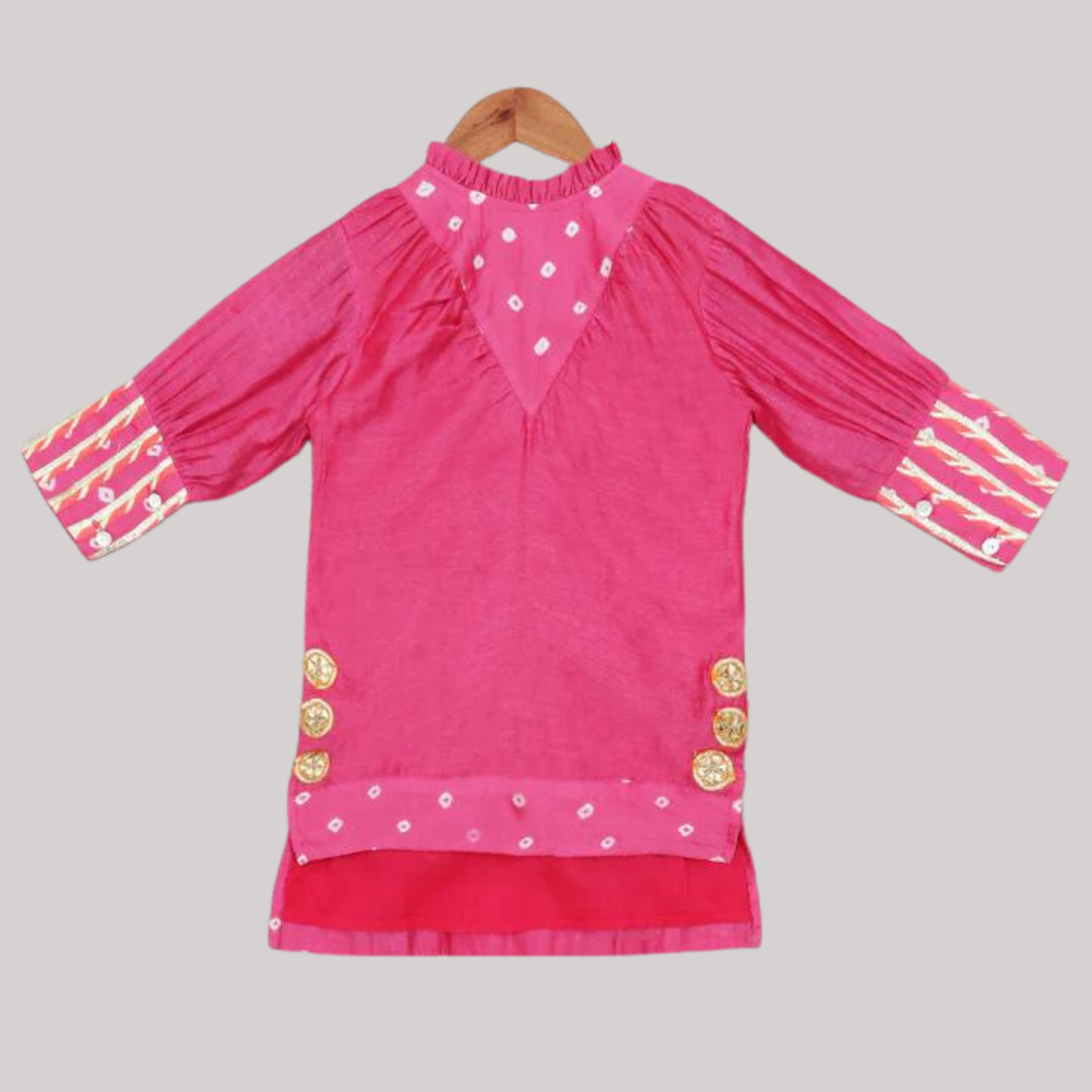 Paint me Pink Loose Fit Dress