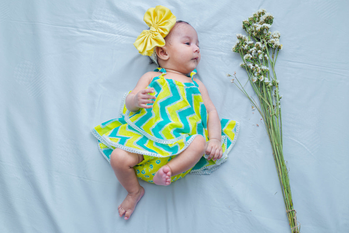 Yellow Blue infant (2 Piece Set)
