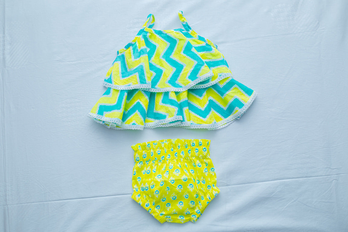 Yellow Blue infant (2 Piece Set)