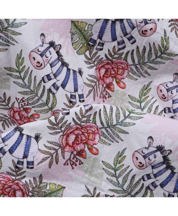 Zesty Zebra Cot Sheet