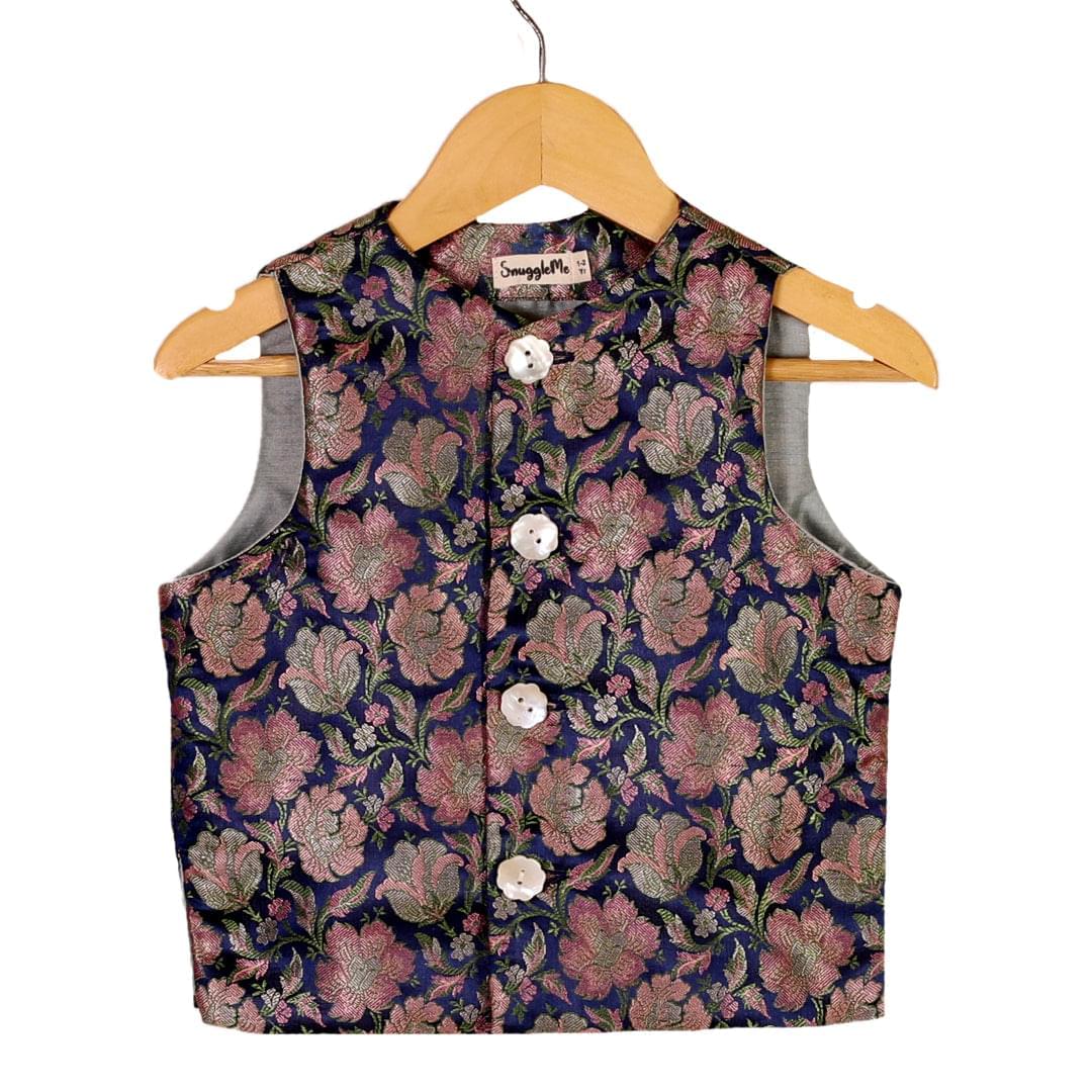 Regal Blue Tanchui Jacket Set