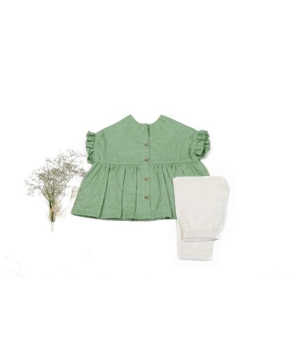 Pistachio Kurta with Comfy Trouser