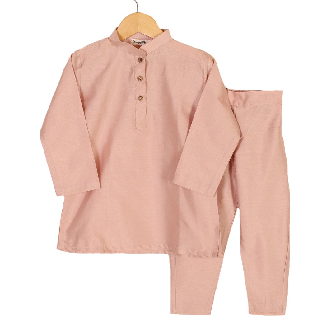 Vibrant Red Tanchui Jacket Set