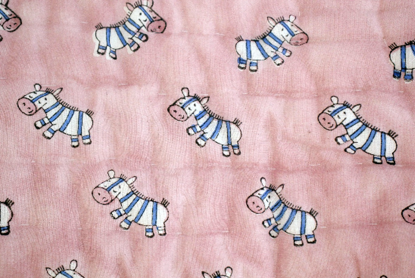 Plush Pink Horse Baby Blanket