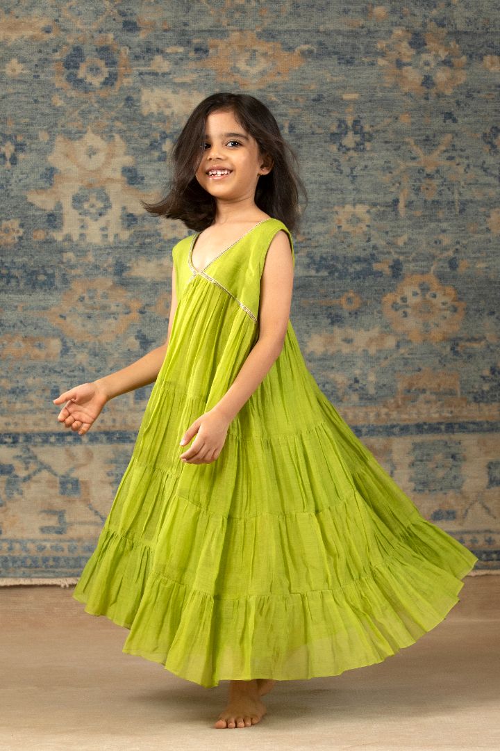 Green Ghera Dress