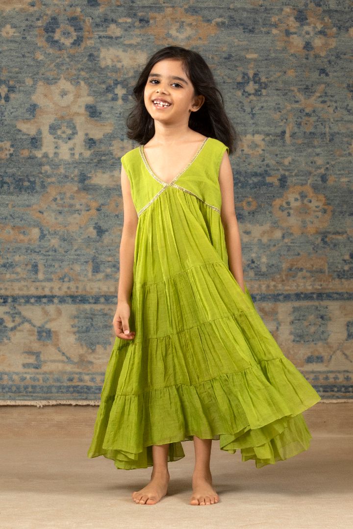 Green Ghera Dress