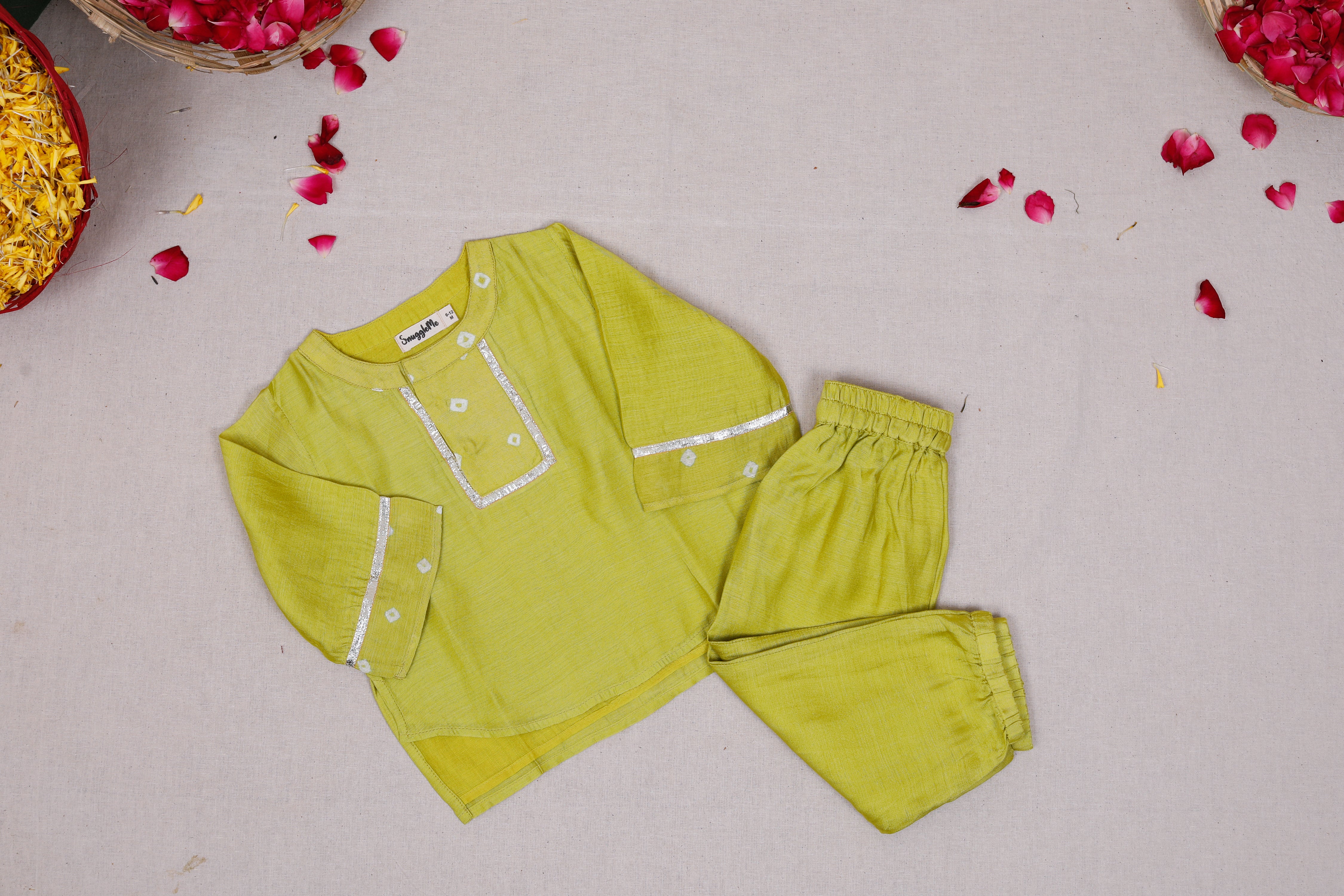 Striking Shades High Low Kurta top with pants