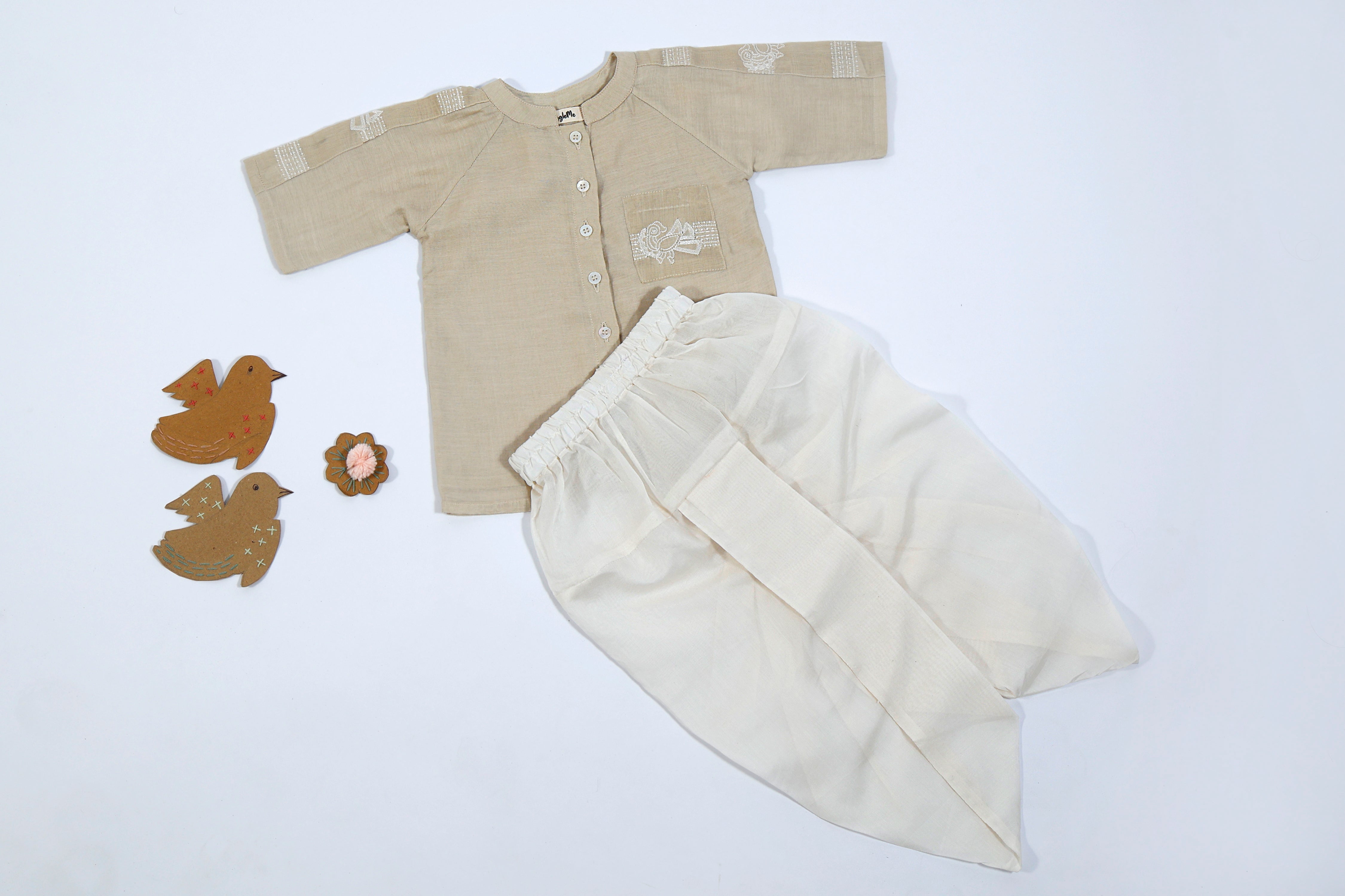 Cloud Up Kurta for Kids