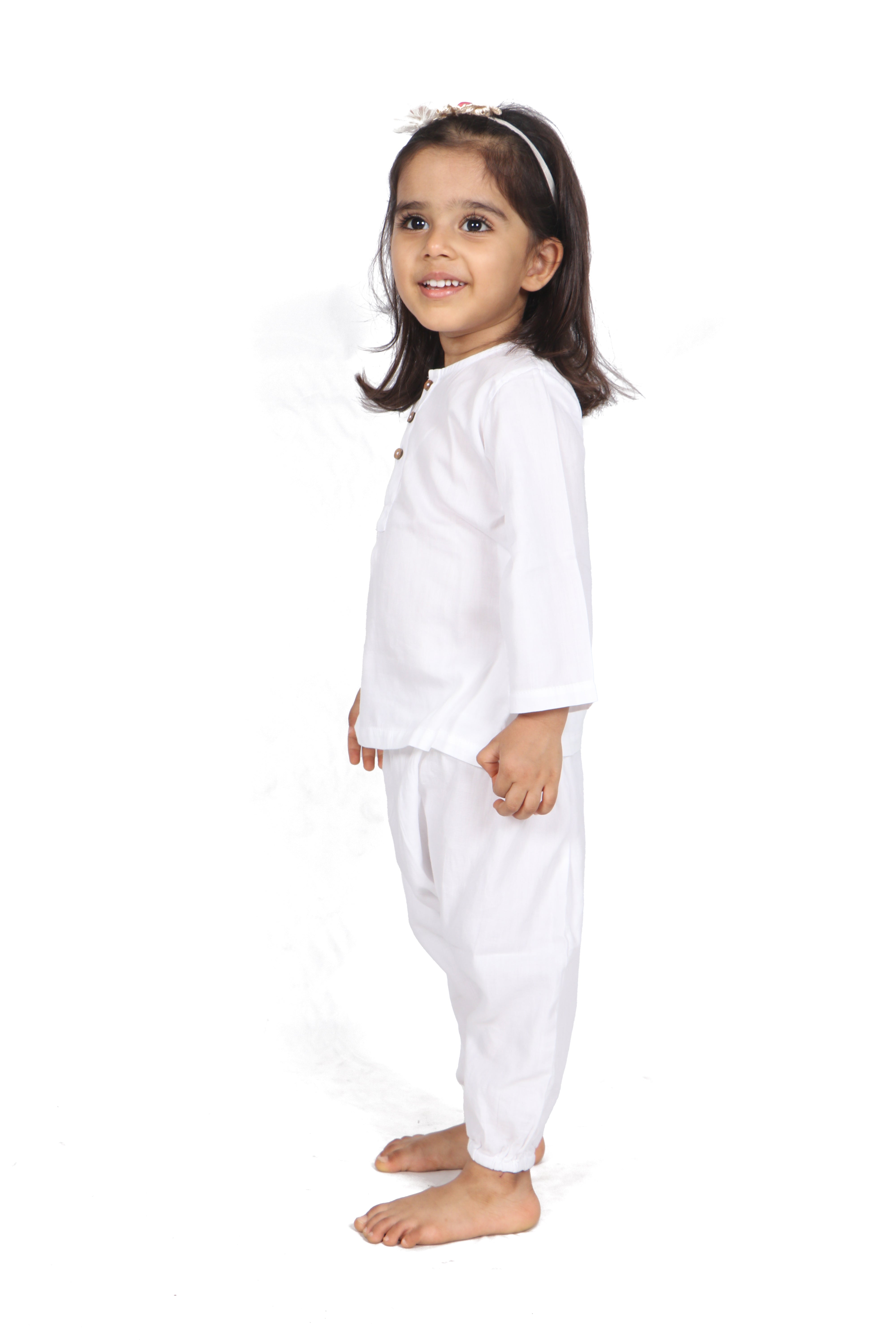 Pearly Kurta with Trouser Set